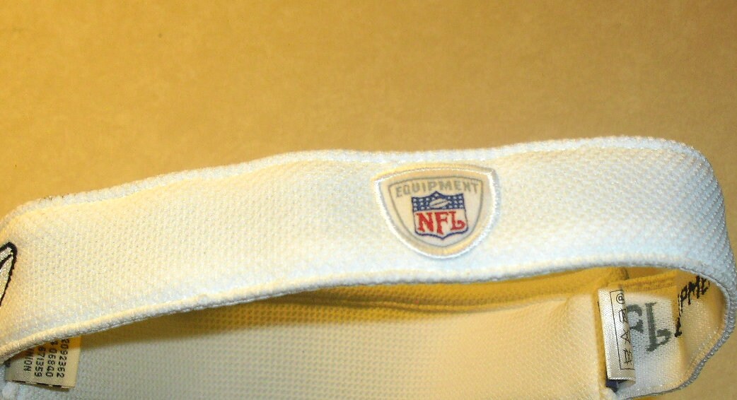 Las Vegas Okaland Raiders Equipment Reebok Mens Visor Hat White New Nfl