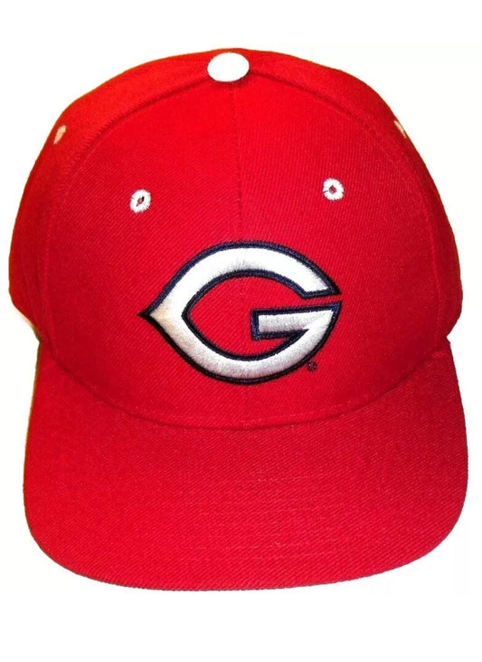 Georgetown Hoyas Original Vintage 90s Red Color Fitted hat sz. 7 1/8 New Ncaa