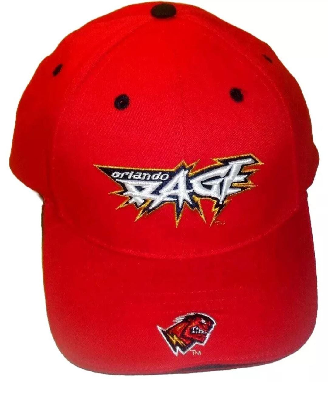 Orlando Rage XFL Football Vintage Adjustable Strapback hat New