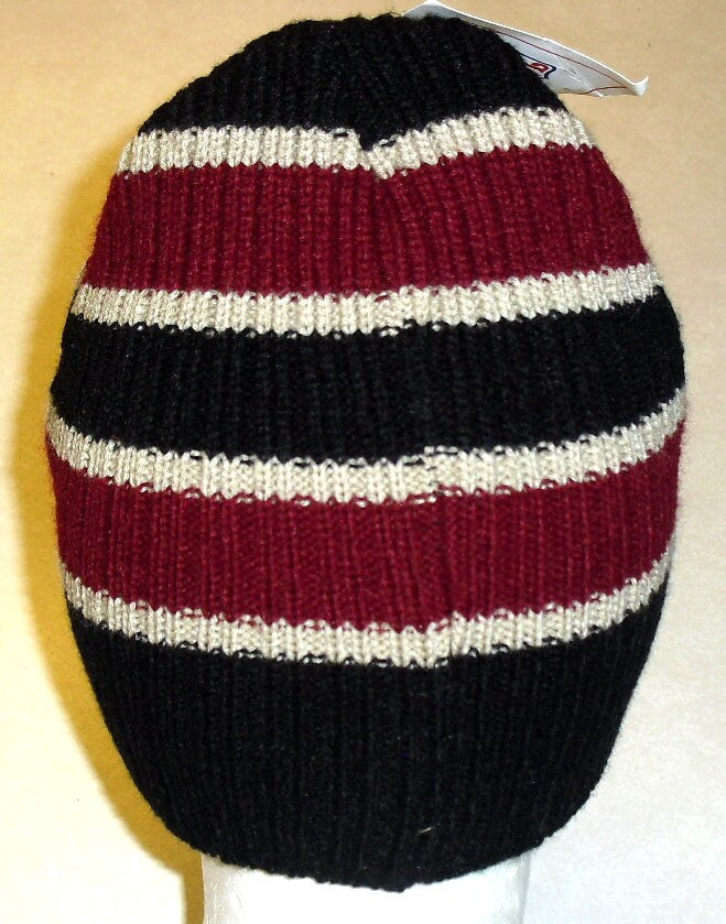 Tampa Bay Buccaneers Mens Stripes Adult Beanie Winter Hat New Nfl