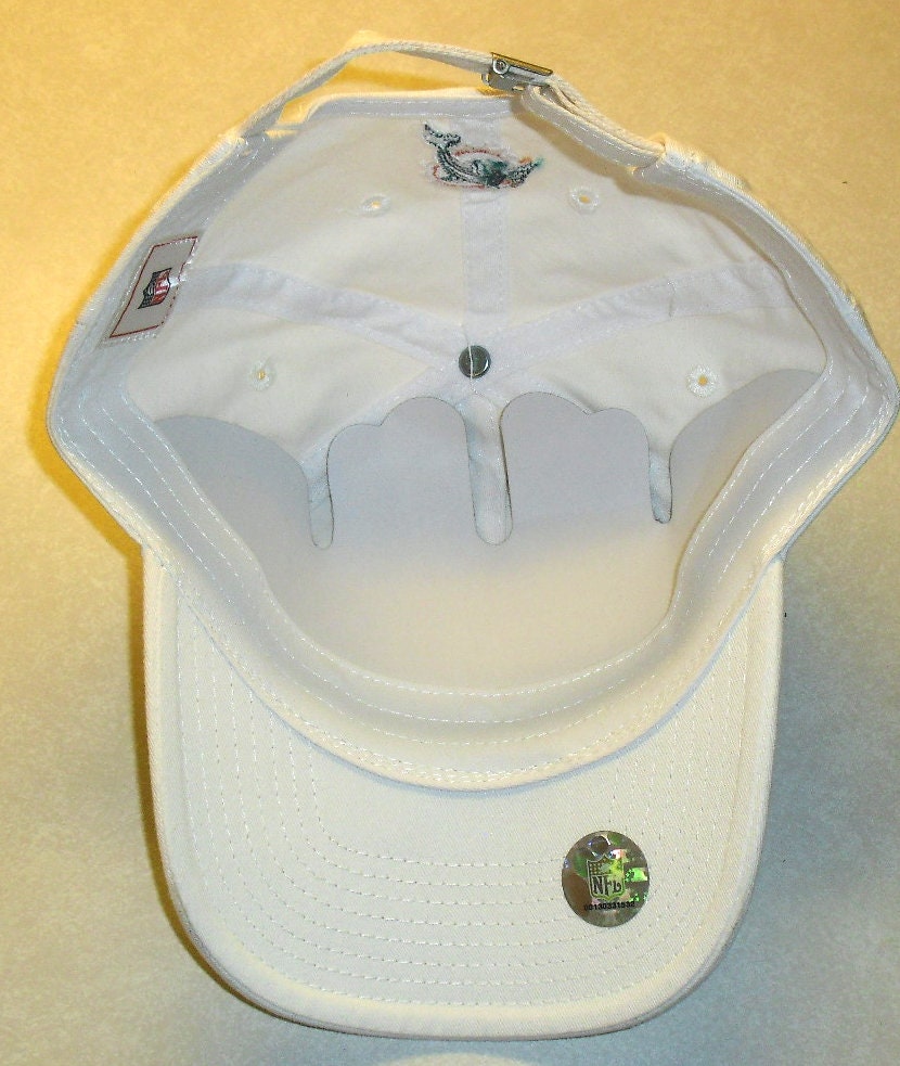 Miami Dolphins Womens White Adjustable Strapback hat New Nfl