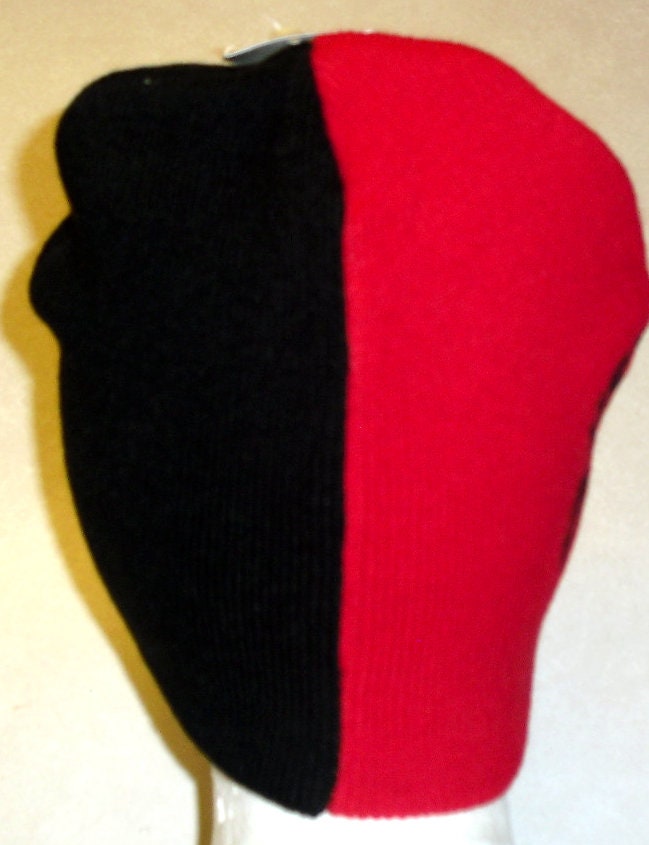 Tampa Bay Buccaneers Mens Adult Red Black Beanie Winter Hat New Nfl