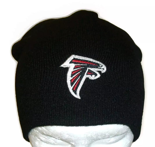 Atlanta Falcons Mens All Black Color Beanie Winter Hat cap New Nfl