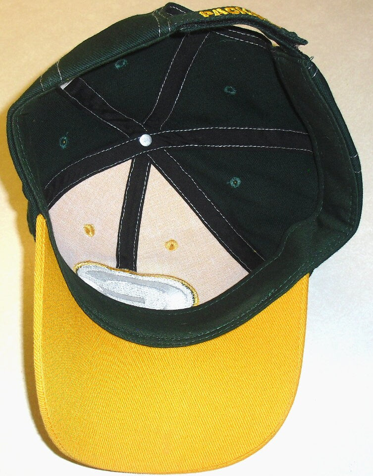 Green Bay Packers G Logo Mens Adjustable Strapback hat New Nfl Logo on Bill