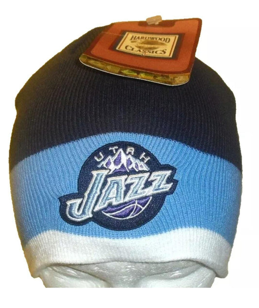 Utah Jazz Mens Adult Beanie Winter Hat New Tags Nba