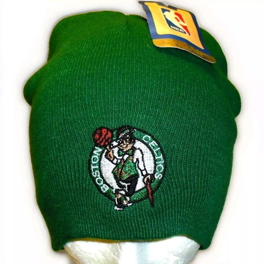 Boston Celtics Mens Adult Green Beanie Winter Hat Cap New Tags Nba