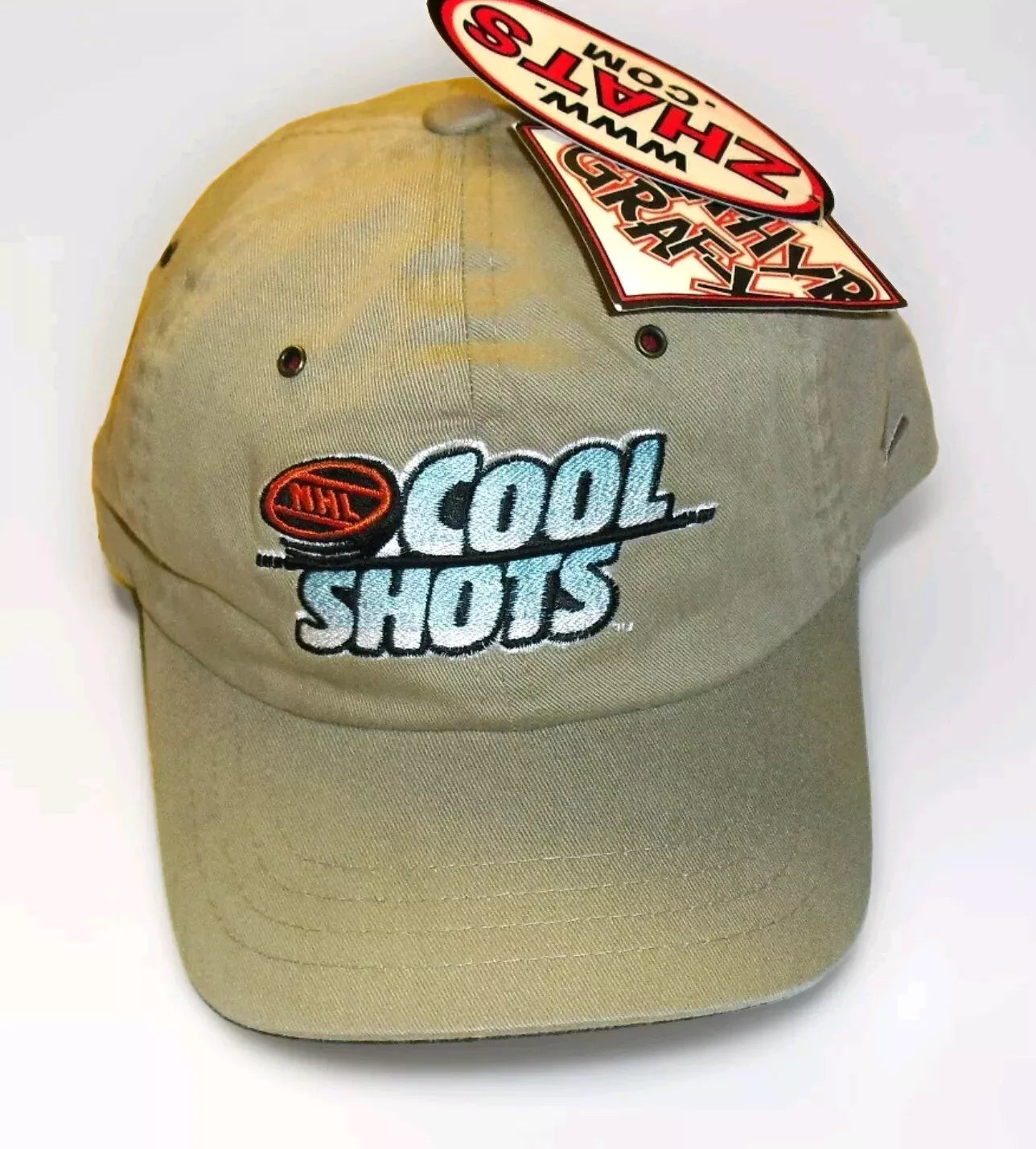 NHL Cool Shots Tv Show Zephyr Mens Adjustable Strabpack hat cap New Tags Nhl