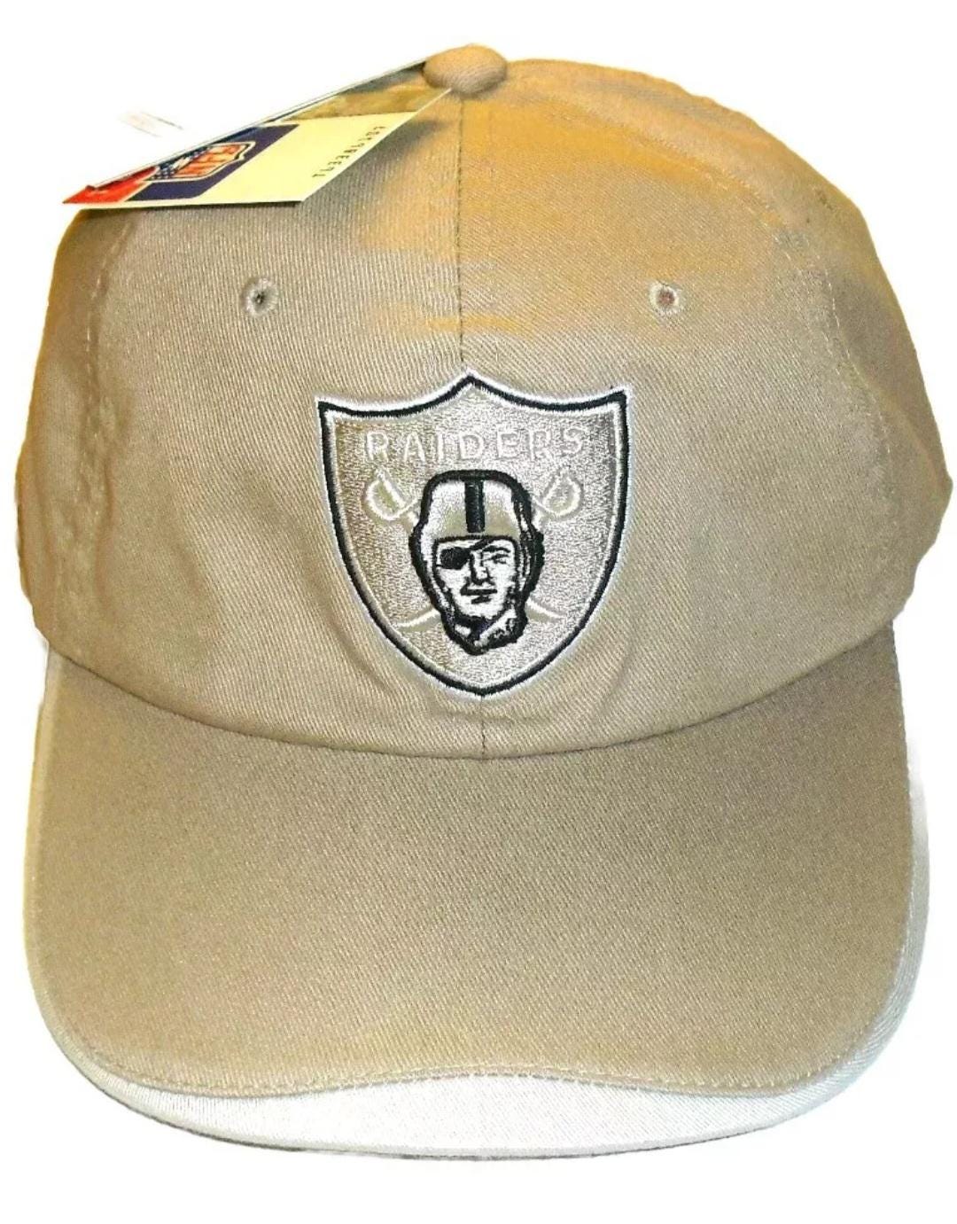 Oakland Las Vegas All Tan Raiders Reebok Stretch Fit One Fit hat New Nfl