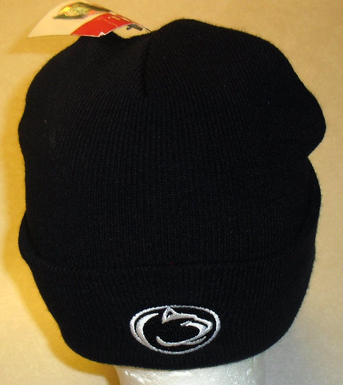 Penn State Nittany Lions Mens Bill Beanie Winter Hat New Tags Ncaa