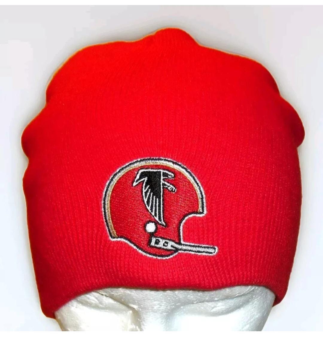 Atlanta Falcons Mens Vintage Throwback Helmet Logo Beanie Winter Hat cap New Nfl