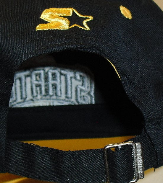 Starter Logo Vintage 90s Original Adjustable Strapback hat New Yellow Black