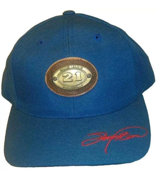 Sammy Sosa Chicago Cubs 90s Vintage Strapback hat Metal 21 Logo Mlb New