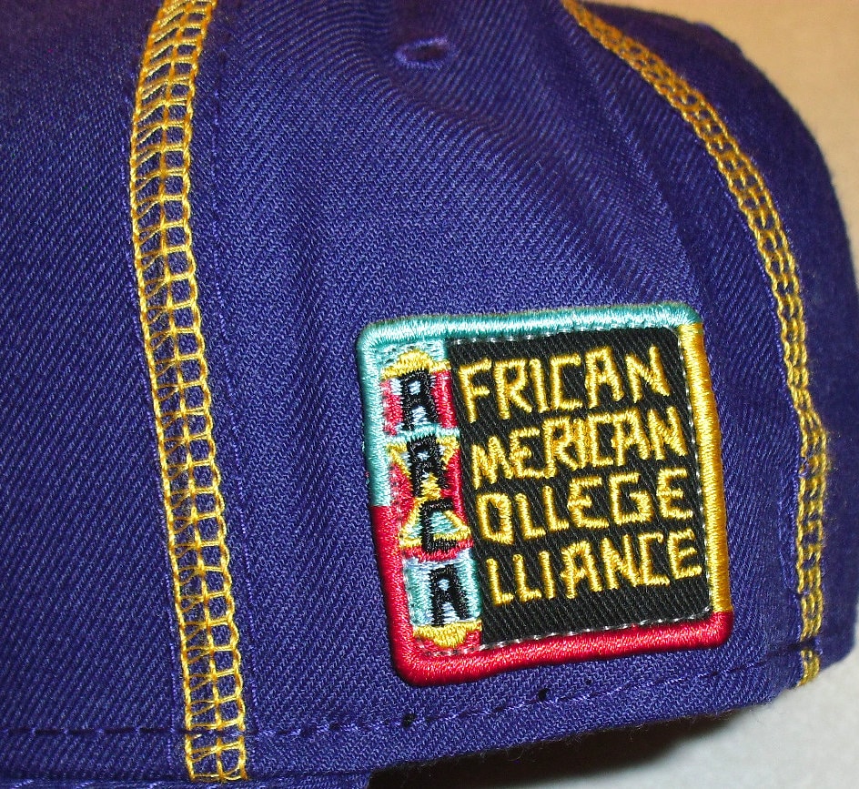 Prairie View A&M University Vintage 90s Mens Purple Fitted hat sz 7 3/8 New Ncaa