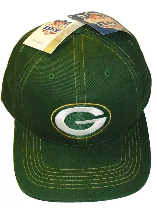 Green Bay Packers vintage 90s snapback hat Brett Favre years Nfl New