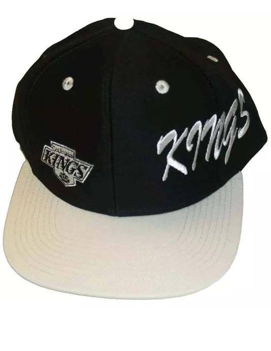 Los Angeles Kings Snapback hat Shield logo Kings On Side Logo Nhl