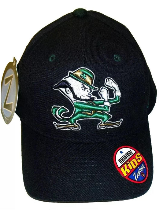 Notre Dame Irish University Kids Youth Boys Zephyr Stretch fit One Fit hat New