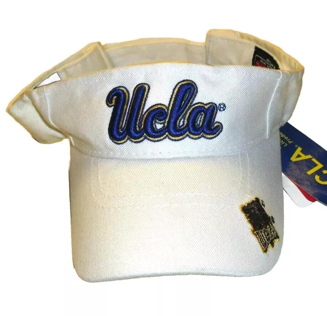 Ucla Bruins Adult Visor hat New Ncaa New