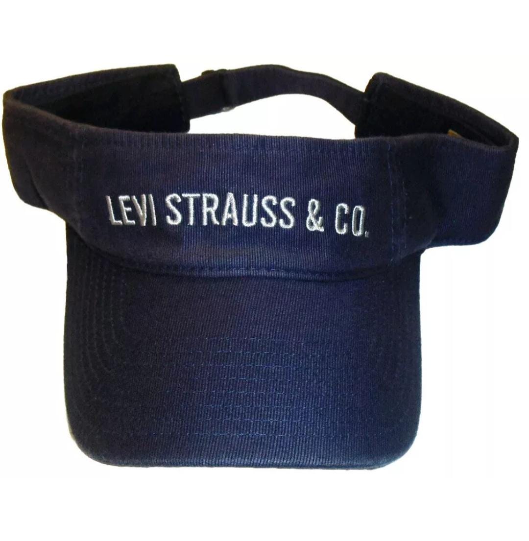 Levi Strauss Red Tab Vintage 90s Original Visor Hat Levis New Rare