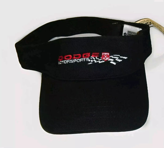 Dodge Motorsports Nascar Vintage Visor Hat Cap Car Automobile New Tags