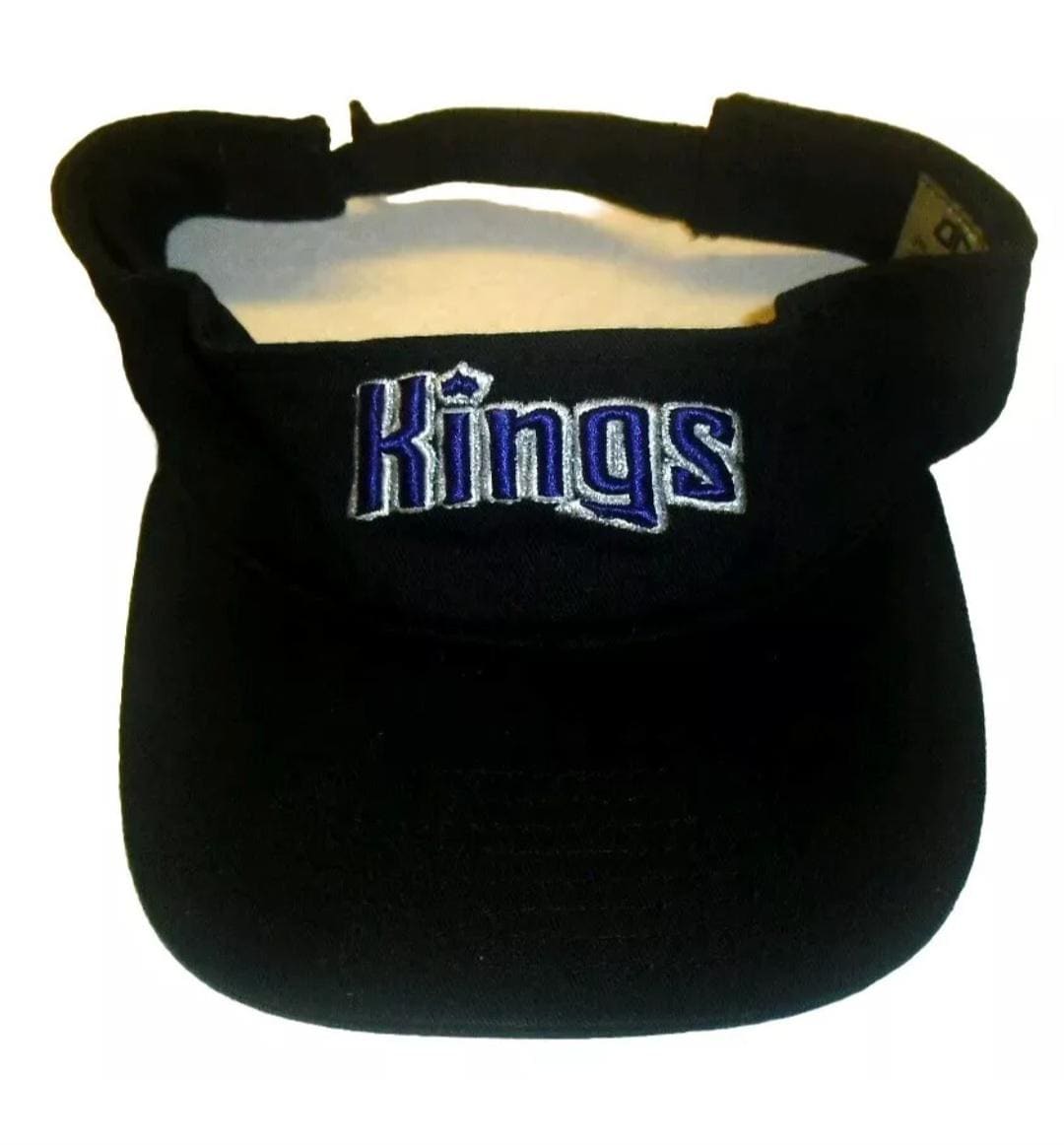 Sacramento Kings Mens Black Visor hat New Nba