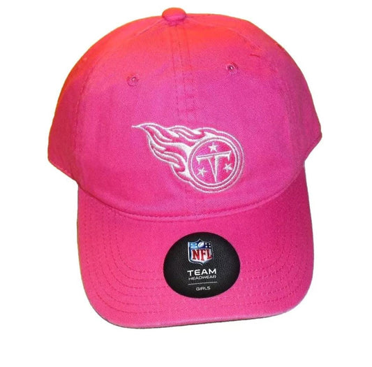 Tennessee Titans Girls Kids Youth Pink strapback hat New Nfl