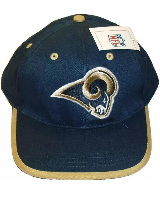 Los Angeles Rams Vintage Snapback hat 90s New Tags Nfl