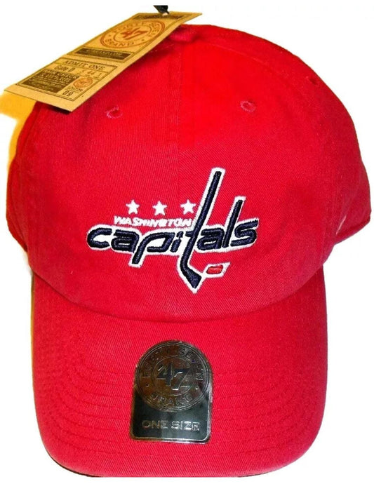 Washington Capitals 47 brand Adult Adjustable Strapback hat New Nhl Dad Hat