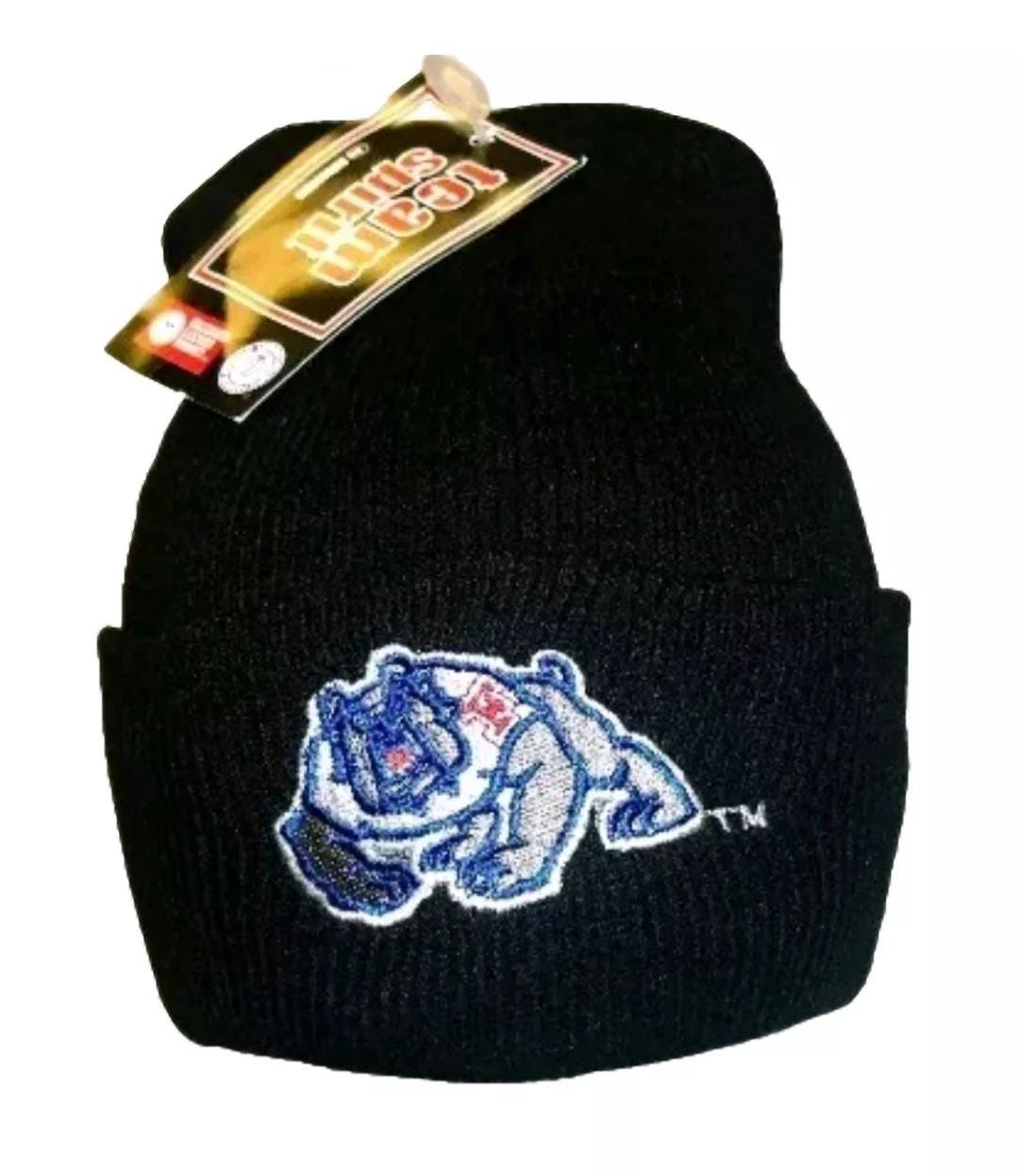 Fresno State Bulldogs Mens Adult Black Cuffed Winter Hat Beanie New Ncaa