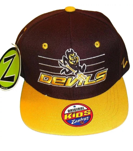 Arizona State Sun Devils Kids Youth Zephyr Snapback hat New Ncaa