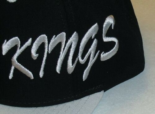 Los Angeles Kings Snapback hat Shield logo Kings On Side Logo Nhl