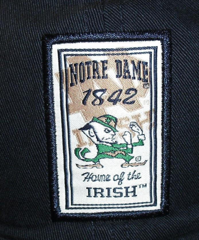 Notre Dame Fighting Irish 1842 Logo Mens Adjustable Strapback hat New Ncaa