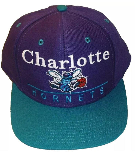 Charlotte Hornets Adidas Snapback hat New Purple Teal Nba New Green Underbill