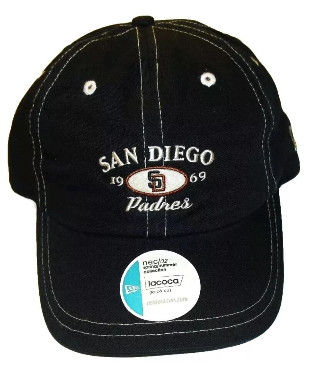 San Diego Padres New Era Mens Strapback hat 1969 Logo Dad hat Style New Mlb