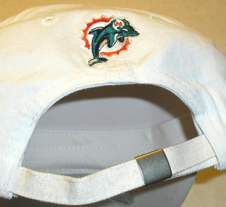 Miami Dolphins Womens White Adjustable Strapback hat New Nfl