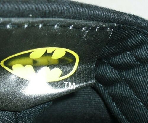 Batman Youth Kids Adjustable Strapback hat Movie Comics New Yellow Black