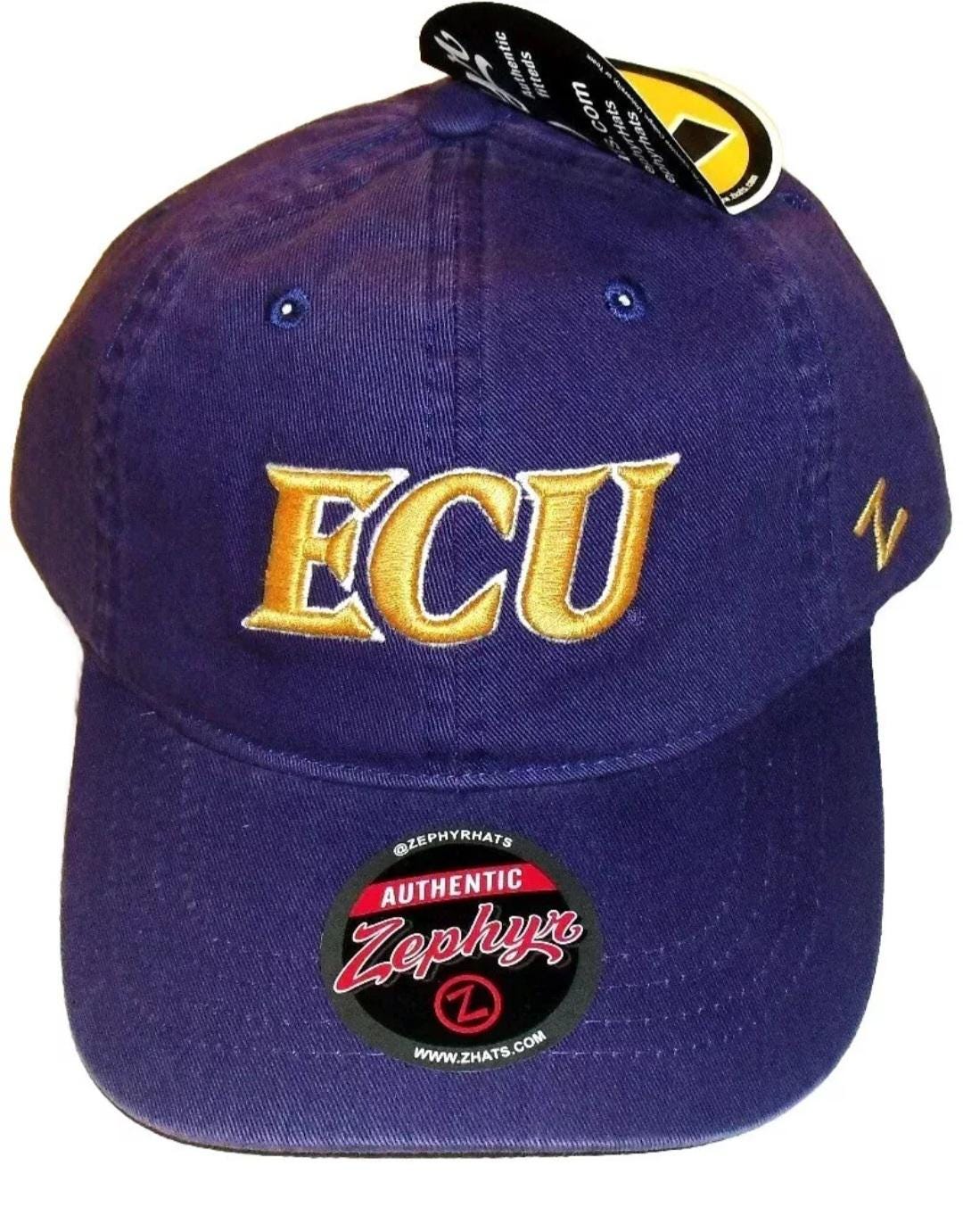 ECU East Carolina Pirates University Zephyr Strapback hat Dad hat style New Ncaa