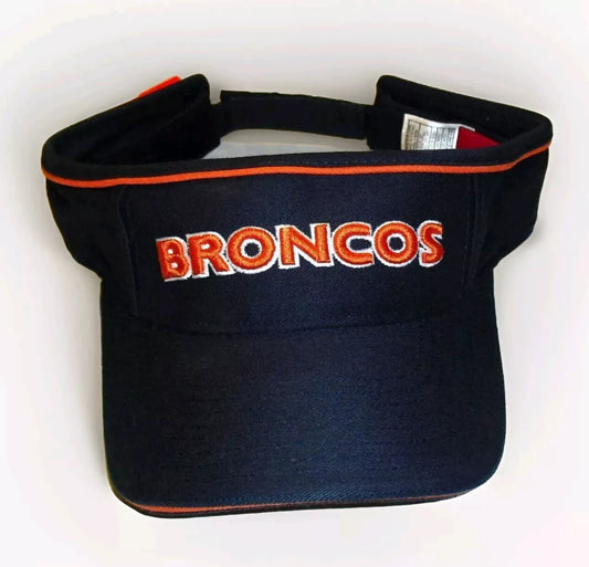 Denver Broncos Reebok Mens Adult Blue Visor Hat Cap One Size New Tags Nfl