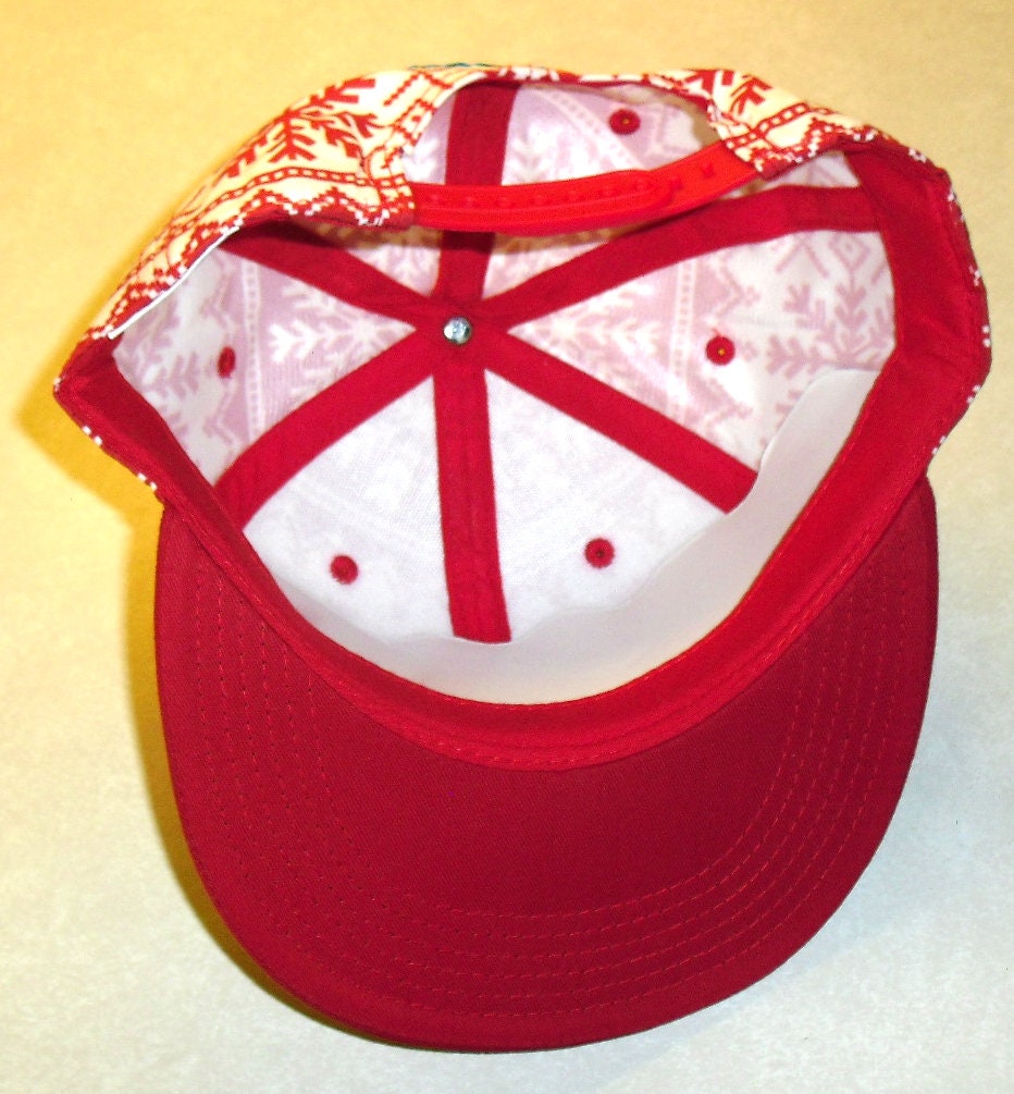 Los Angeles Angels Snow Flake Holiday Christmas Mens Snapback hat New Mlb