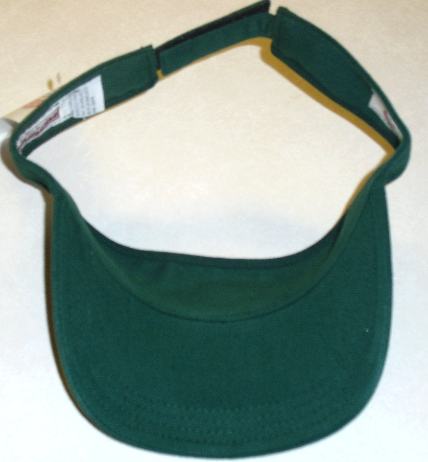 Oregon Ducks University Mens Green Visor hat UO logo New Ncaa College