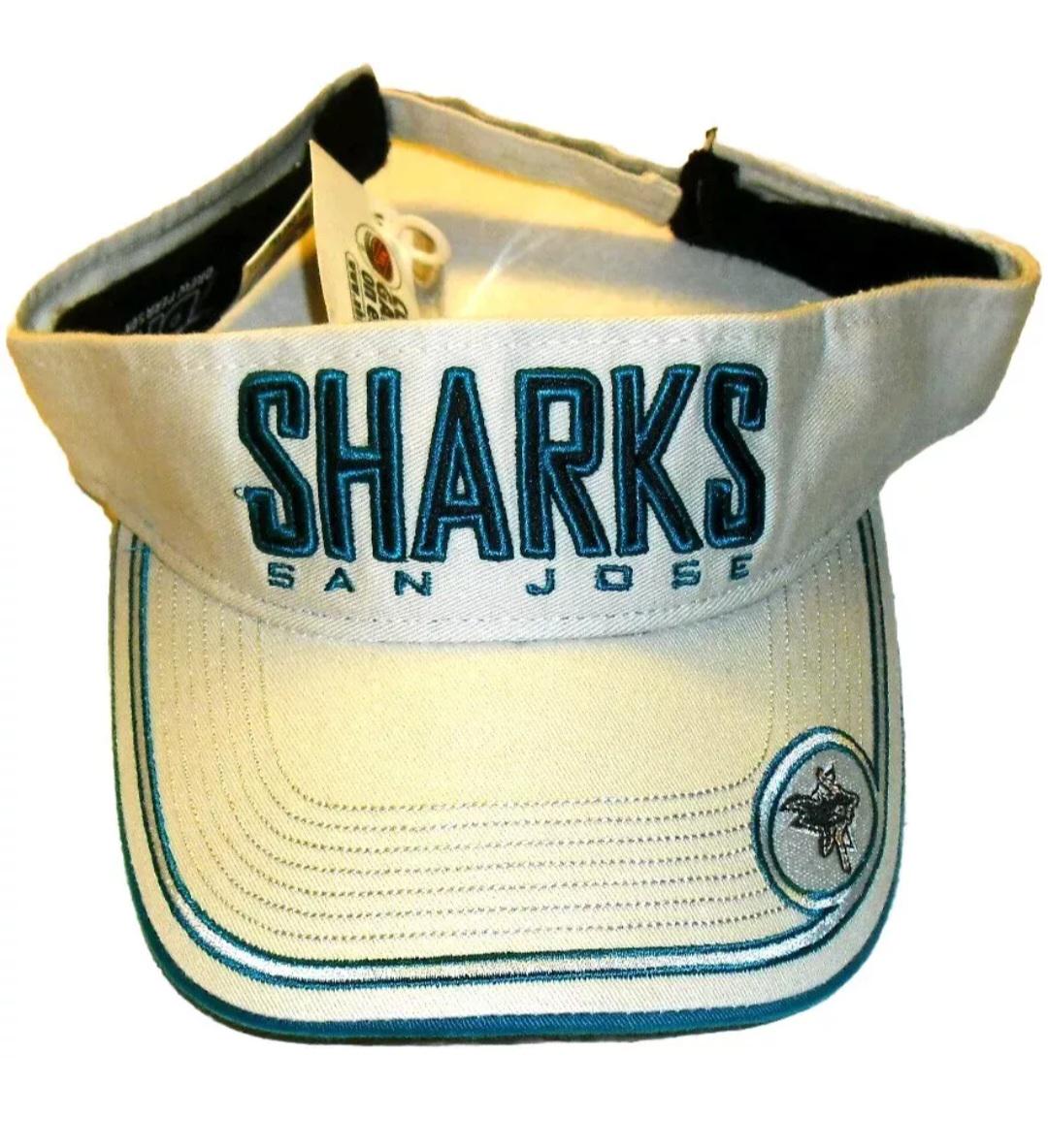 San Jose Sharks 90s Vintage Original Visor hat New Nhl Hockey