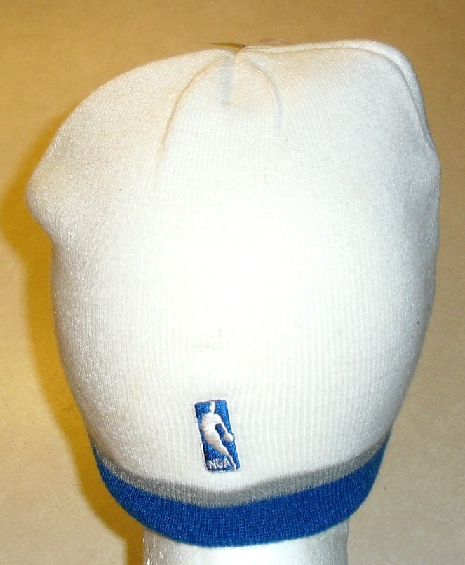 Dallas Mavericks Mens Reebok Adult Beanie White Winter Hat New Tags Nba