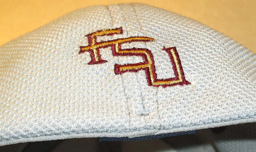 Florida State Seminoles Kids Youth Zephyr Grey Stretch Fit hat New Ncaa