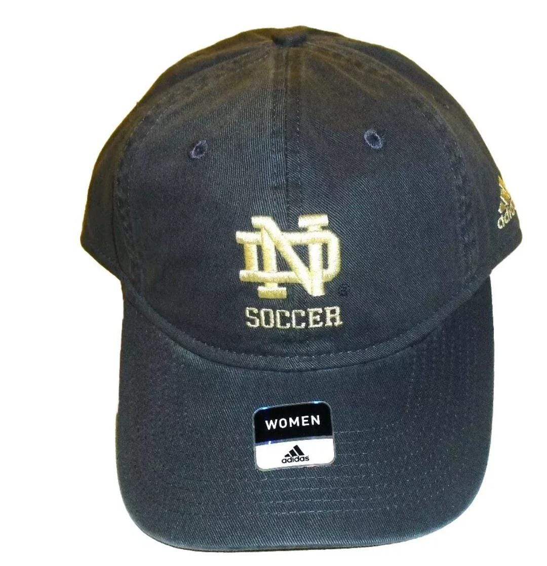 Notre Dame Soccer Adidas Womens Adjustable Strapback hat cap New Ncaa