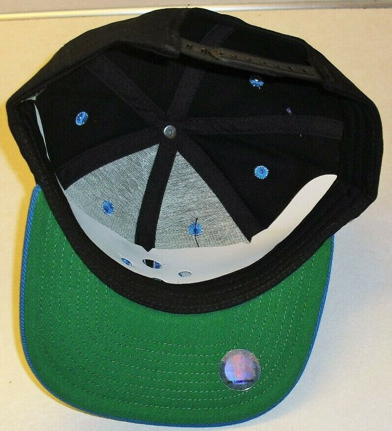 Orlando Magic Adidas Snapback hat Brand New Penny Years Logo NBA Black Blue