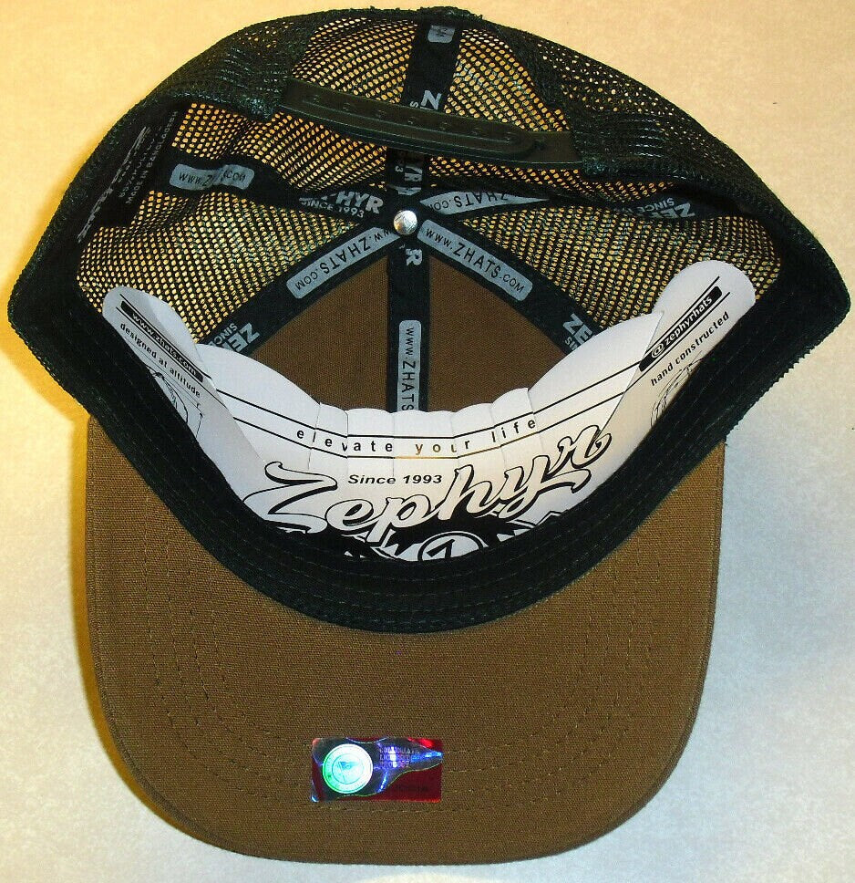 Hawaii Rainbows Zephyr Snapback hat Trucker style Mesh sides back Ncaa New