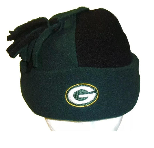 Green Bay Packers Mens Adult Vintage Tassels Beanie Winter Hat Cap New Nfl