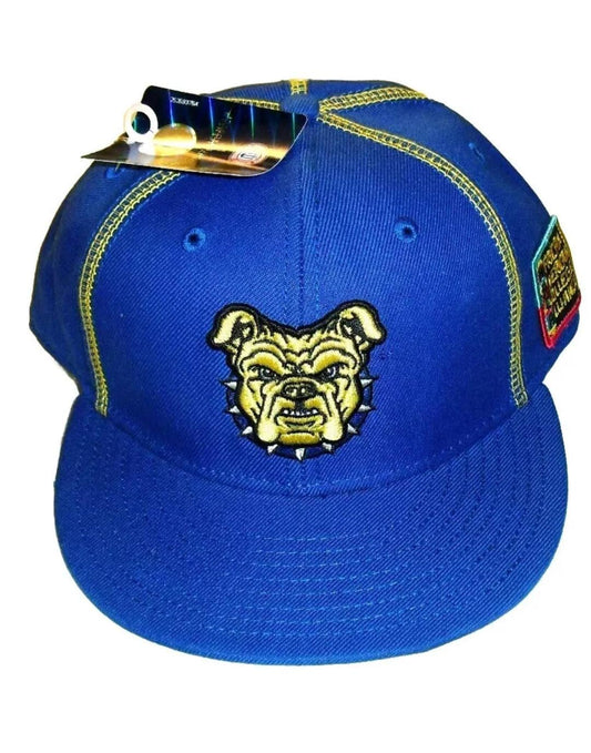 North Carolina A&T University Vintage 90s Mens Blue Fitted hat sz 7 3/4 New Ncaa