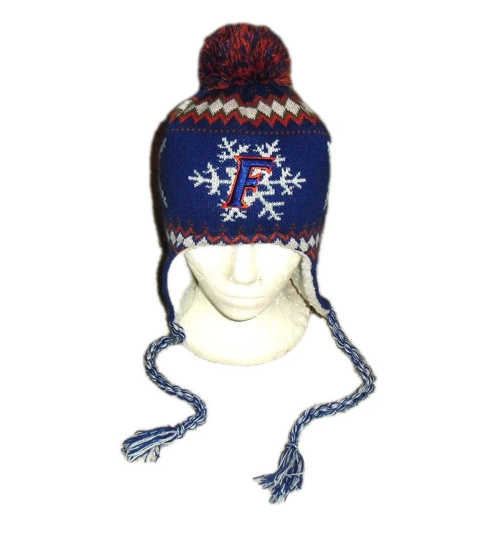Florida Gators University Mens Adult Winter Tassel Beanie Hat Cap New Ncaa