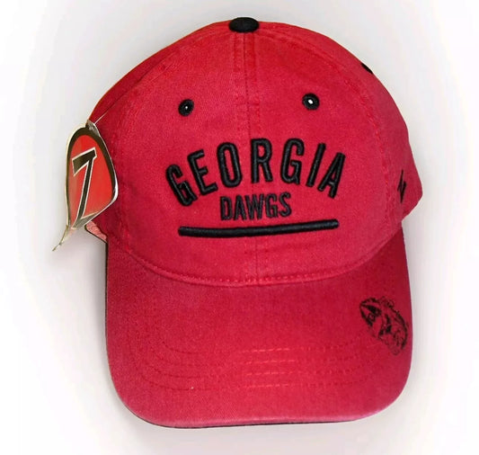 Georgia Bulldogs Mens Zephyr Bill Logo Strapback hat cap New Tags Ncaa