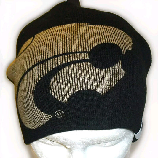 Kansas State Wildcats Starter Mens Beanie Black Winter Hat Cap New Ncaa